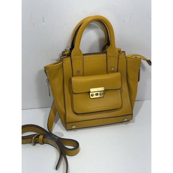 Purse From 3 in1 Phillip Kim Mustard Yellow Bag Purse - Picture 3 of 10